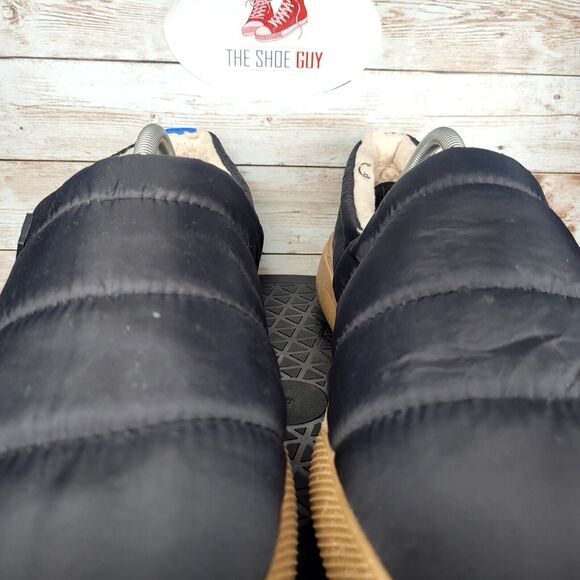 Dearfoams Men's Size 11-12 L Andre Lounge Nylon Black Clog Slippers - Picture 4 of 12